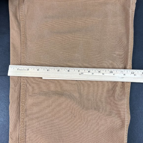 Carhartt Jeans 38x30 Brown Faded Dungaree Fit Carpenter Workwear Denim Tag 38x30 - Picture 13 of 16